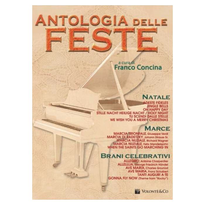F.Concina Antologia delle Feste per pianoforte main product photo