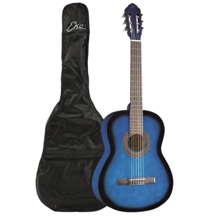 Chitarra Classica Eko CS10 blue burst main product photo