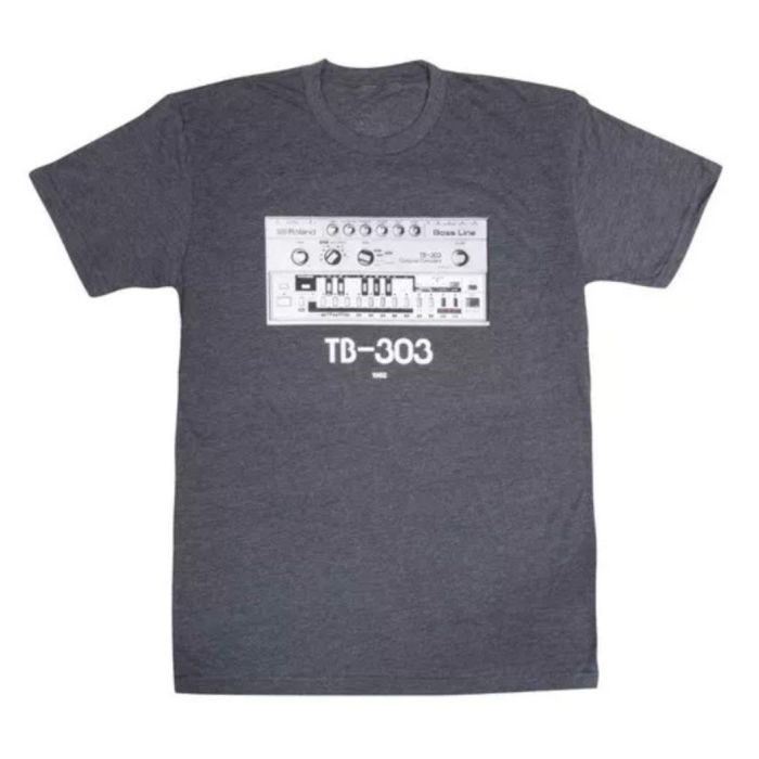 T-Shirt Roland TB-303 crew charcoal M main product photo