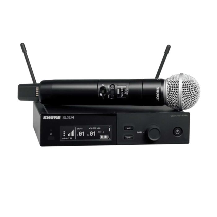 Radiomicrofono palmare Shure SLXD24E/SM58 main product photo