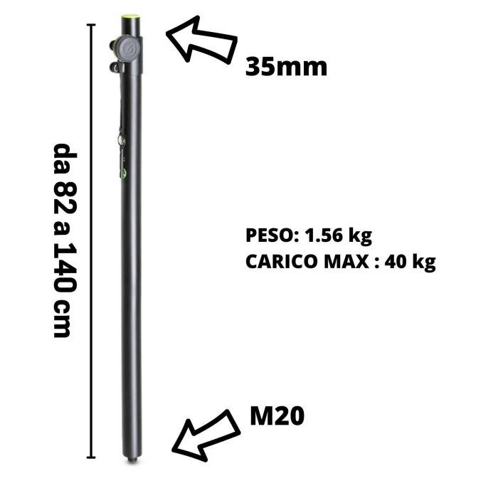Distanziale cassa sub Gravity SP 2332 B main product photo