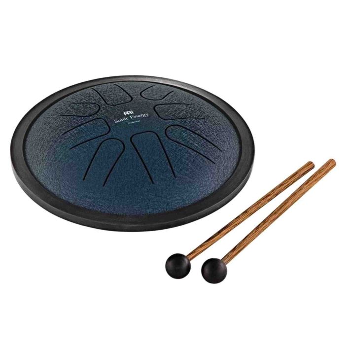 Steel tongue drum 18cm Meinl Sonic Energy SSTD2NB navy blue main product photo