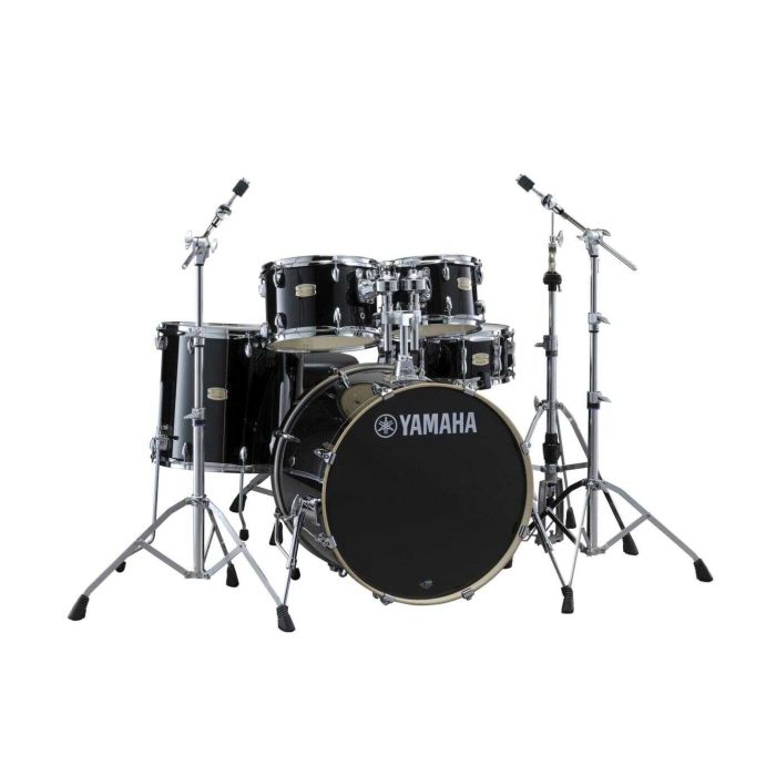 Yamaha Stage Custom Birch 22" 5pz + Hardware Raven Black main product photo