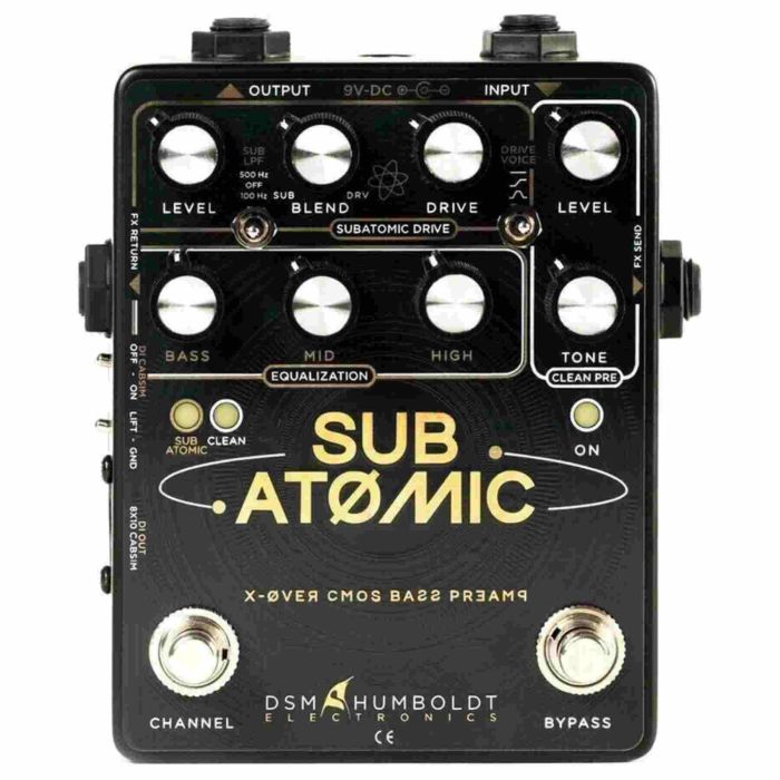 DSM Humboldt Sub Atomic Pedale Preamp/Od main product photo