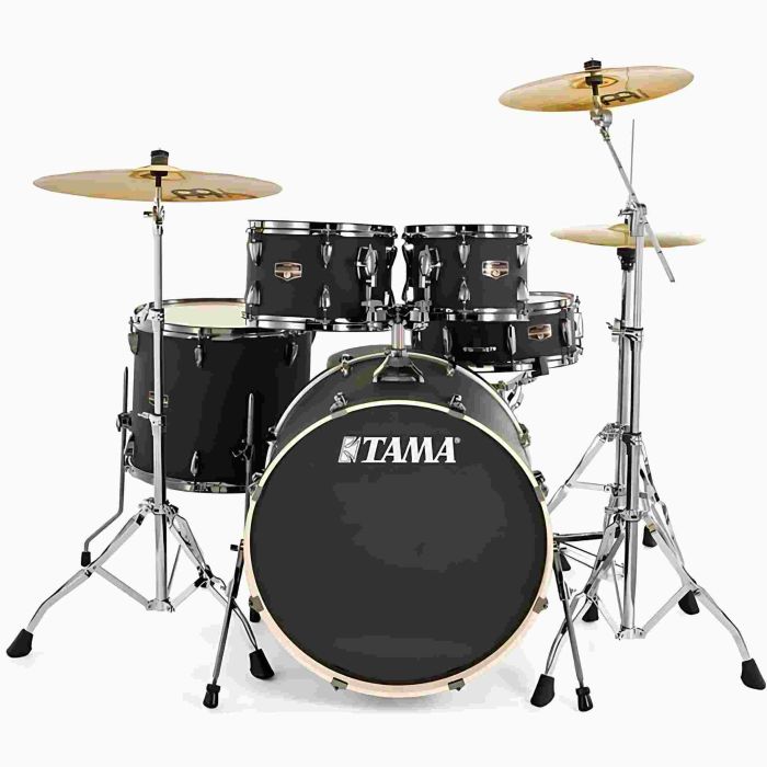 Tama Imperialstar 22" 5pz Blacked Out Black IP52H6WBN main product photo