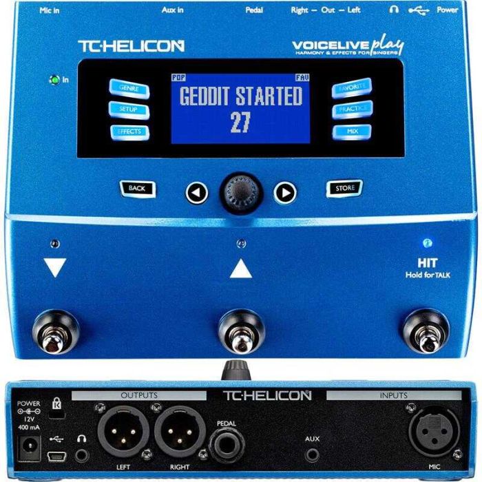 Effetto Voce TC Helicon VoiceLive Play main product photo