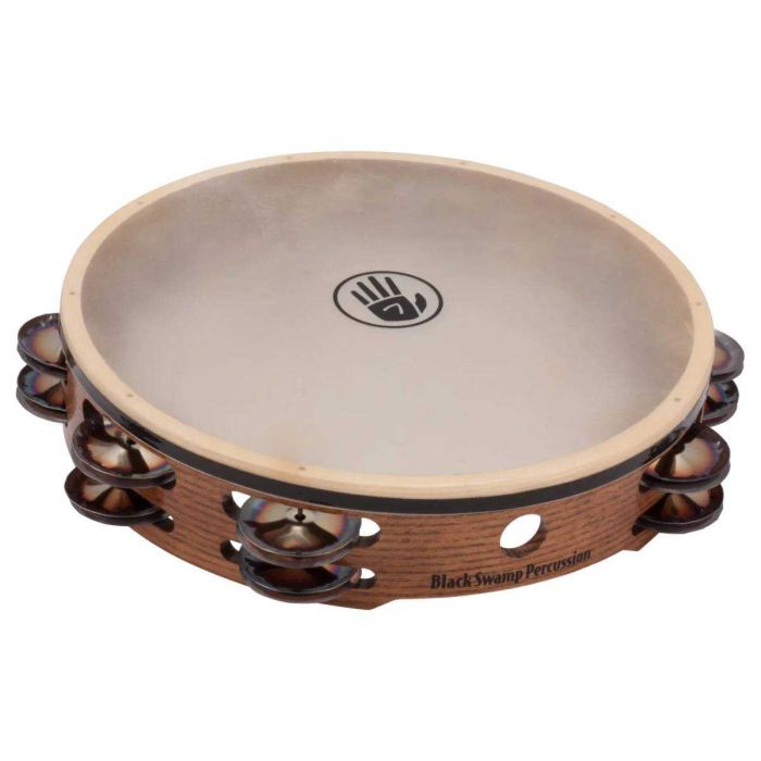 Black Swamp Sound Art TD1 Tamburello 10" piattini alpacca pelle naturale main product photo