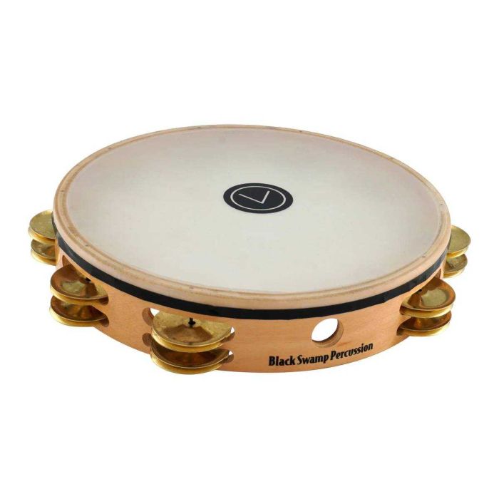 Black Swamp Overture TDOV Tamburello 10" piattini ottone pelle sintetica main product photo