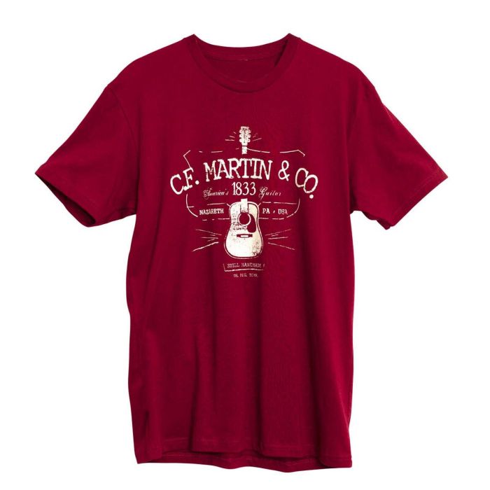 T-Shirt Martin D-28 tee cardinal M main product photo