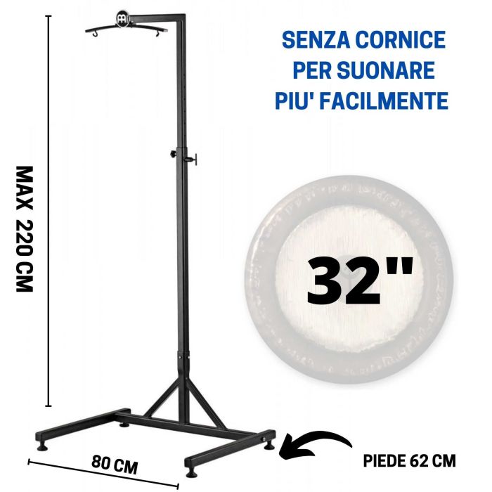 Sonic Energy TMGS Gong Stand 32" 81cm main product photo