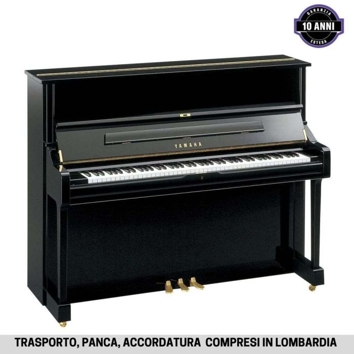 Yamaha U1 PE nero lucido main product photo