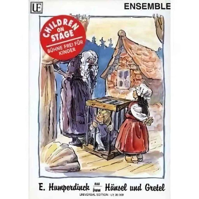 Children on stage Hansel und Gretel ensemble main product photo