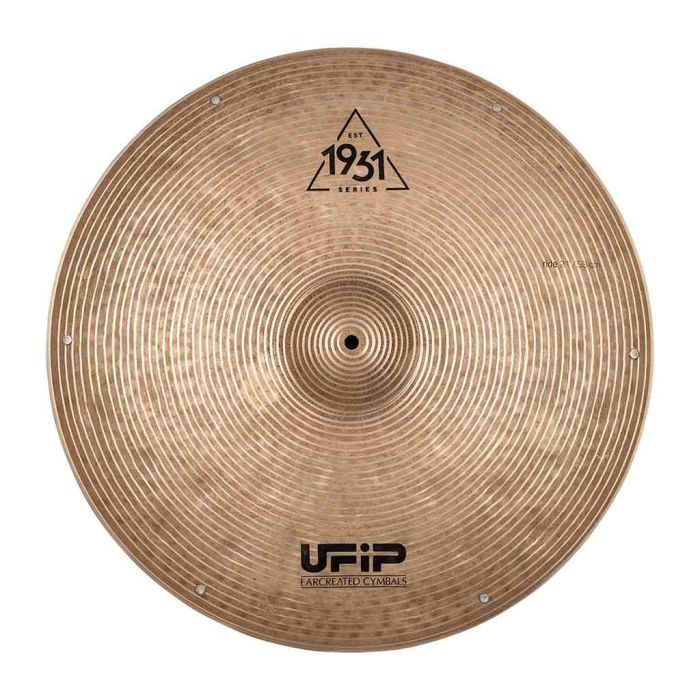 Piatto Ufip 21" Est.1931 Ride con rivetti main product photo