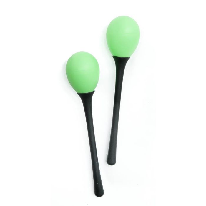 Maracas Dadi con manico coppia green main product photo