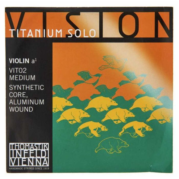 Corda Violino 4/4 Thomastik Vision Titanium Solo VIT02 corda violino LA main product photo
