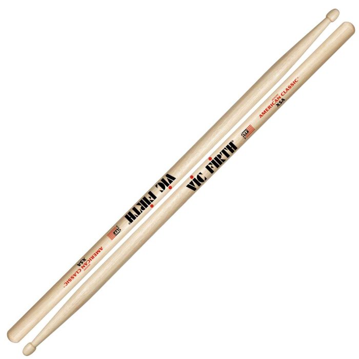 Bacchette Vic Firth American Classic X5A Hickory Punta legno Goccia main product photo