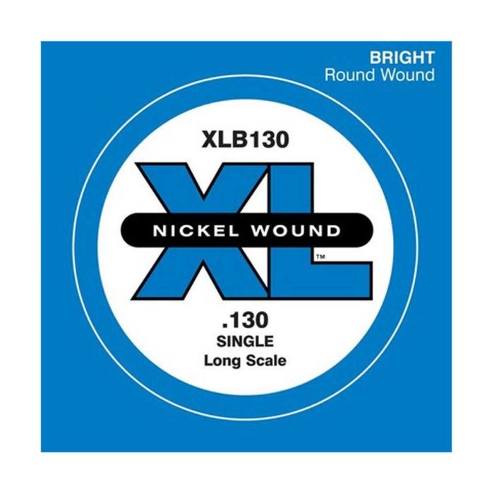 Corda singola D`Addario XLB130 basso elettrico 5a corda 130 main product photo