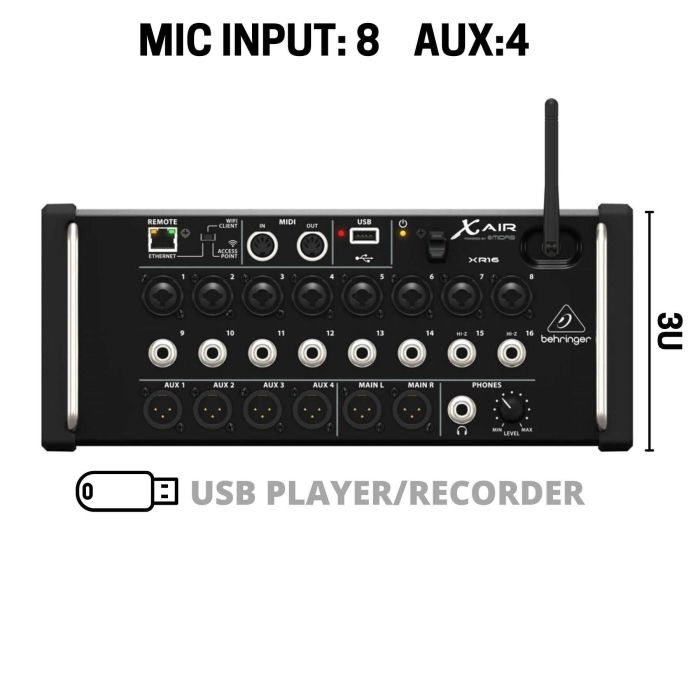 Behringer Xair XR16 main product photo