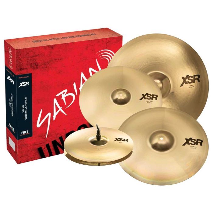 Sabian XSR Performance Set C16/18/R20/HH14" main product photo