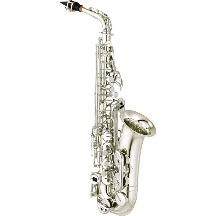Sax Alto Yamaha YAS480S argentato con zaino e bocchino main product photo