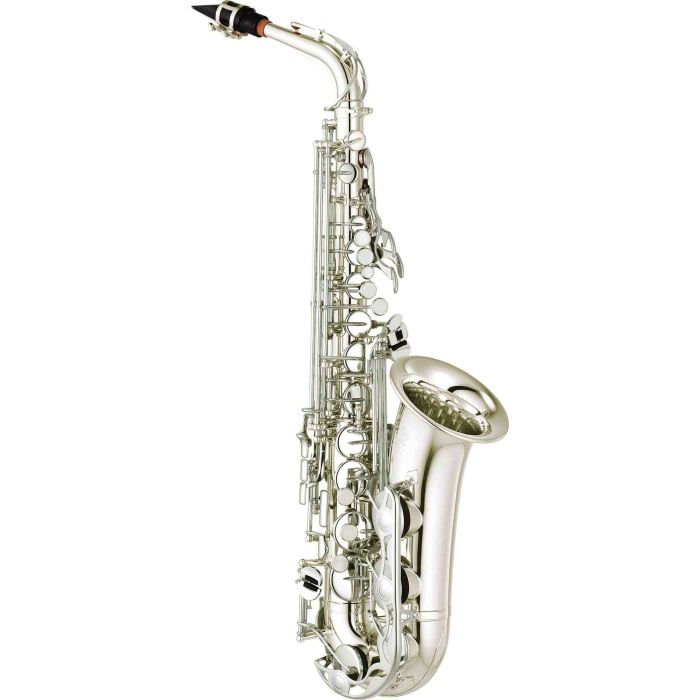 Sax Alto Yamaha YAS280S argentato custodia bocchino collare main product photo