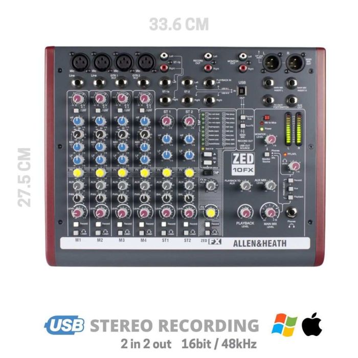 Allen&Heat ZED10FX main product photo