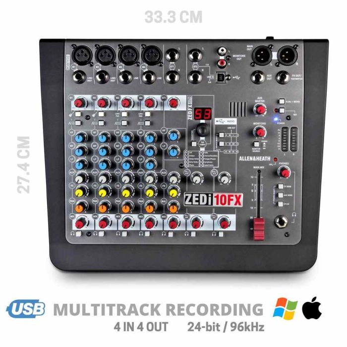 Allen&Heat ZEDi10FX main product photo