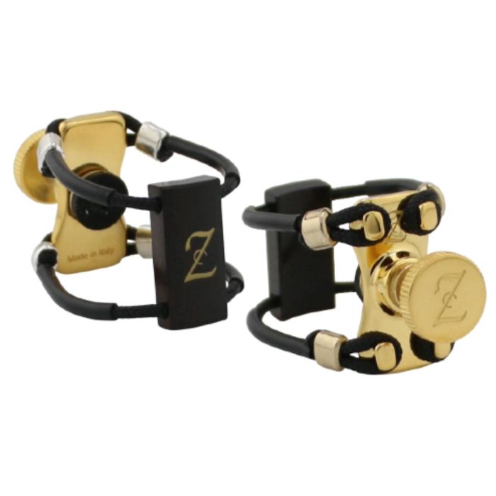 Legatura Clarinetto Sib Zac Ligature ZL-6204NX gold/wood main product photo