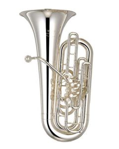 Tuba Fa Yamaha YFB821S 4 pistoni argentata