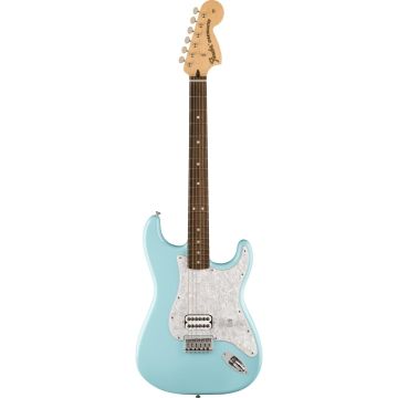 Chitarra Elettrica Fender LTD Tom Delonge Stratocaster RW daphne blue con borsa