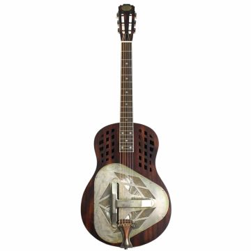 Royall Trifonium Mahogany Tri-cone Resonator CH12/BRS Chess 12