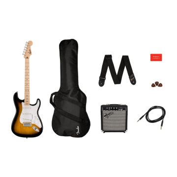 Fender Squier pack Sonic Stratocaster mn sunburst