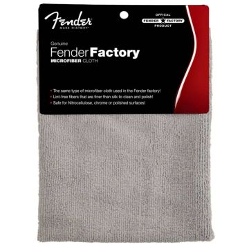 Panno pulizia corpo chitarra Fender Factory Microfiber Cloth