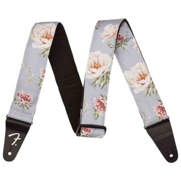 Fender Floral Guitar Strap Gray