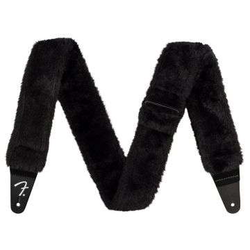 Fender Poodle Plush black strap Fender Poodle Plush black strap