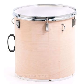 Tamburo da parata Amat 36x38cm 128/B legno grezzo pelle sintetica