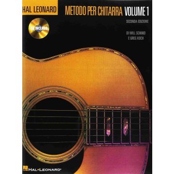 Metodo per Chitarra Volume 1 Will Schmid Book+Audio-online per Chitarra
