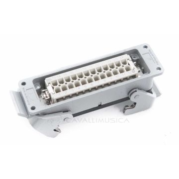 Connettore Harting 17AN 24 E-F industriale femmina 