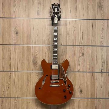 CHITARRA ELETTRICA D'ANGELICO DELUXE DC LE RUST 48/50 LIMITED EDITION USATO