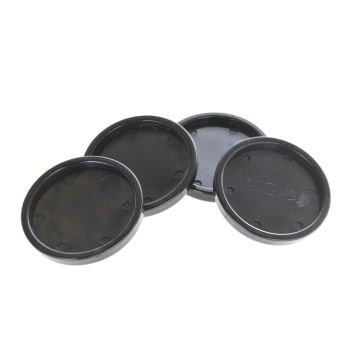 Isolatori per pianoforte 7cm plastica neri 4pz
