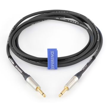 Cavo Jack/Jack 3 mt Reference RIC01-BK-JJ-3-N connettori Neutrik