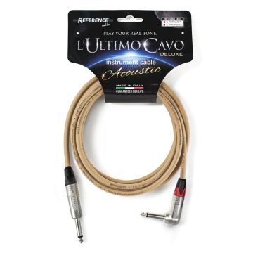 Cavo Jack/Jack angolare 3 mt Reference Deluxe serie Ultimo
