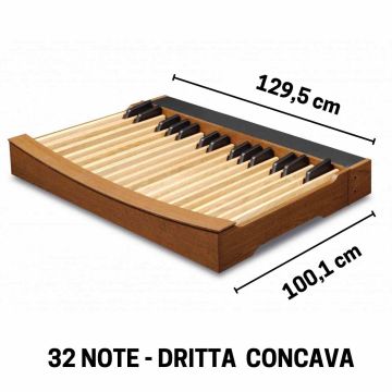 Pedaliera Midi 32 Note Viscount Diritta Concava