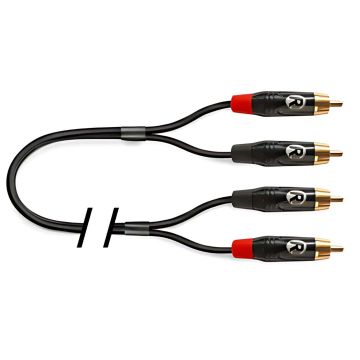 Cavo 2 rca/2 rca 0.65 mt Reference Line Cable RCA Dammi un cavo!