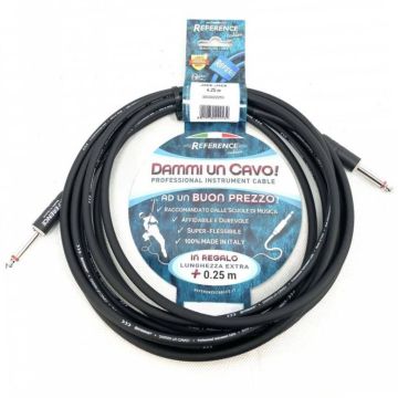 Cavo Jack/Jack 4,25 mt Reference Dammi un cavo! black