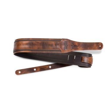 Tracolla Taylor Fountain Strap, Leather, 2.5", Weathered Brn 412525 
