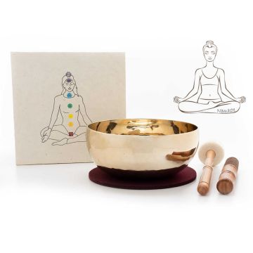 Confezione Campana Klangschalen 19cm 'Yogini'
