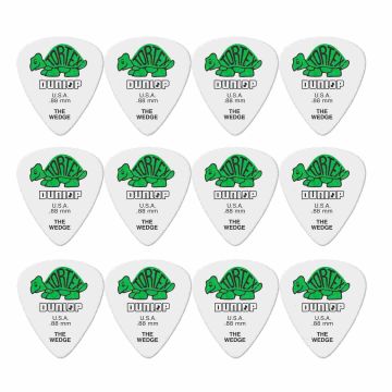 Blister plettri Dunlop 424P.88 Tortex wedge 12pz 88mm