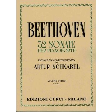 Beethoven 32 Sonate per Pianoforte Vol. I 