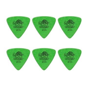 Blister plettri Dunlop 431P.88 Tortex triangle 6pz 88mm